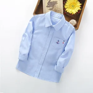 เสื้อโปโล ผ้าฝ้าย แบบเป็นทางการ แฟชั่นสําหรับเด็กผู้ชาย (11-12 years old)